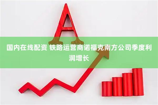 国内在线配资 铁路运营商诺福克南方公司季度利润增长